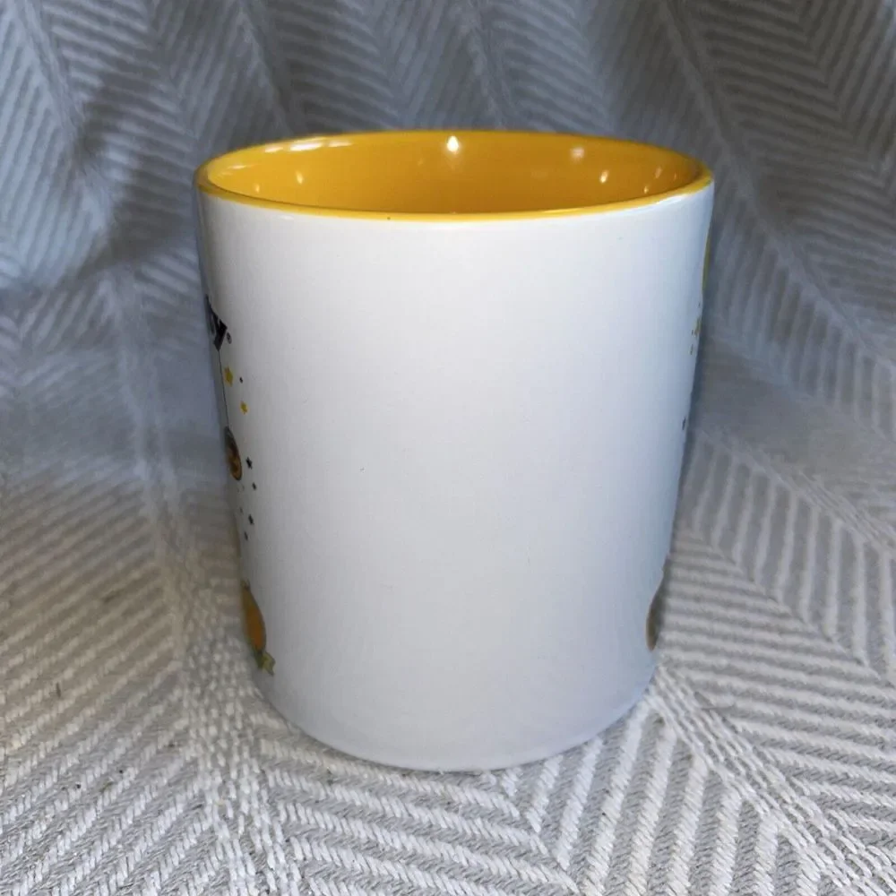 Sanrio Hello Kitty Halloween Black Cat Orange Pumpkins‎ Moon Mug 20 oz.